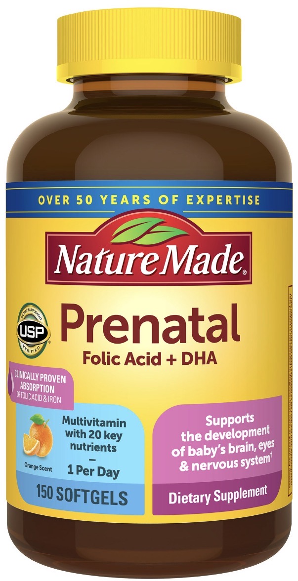 NatureMade Prenatal vitamins